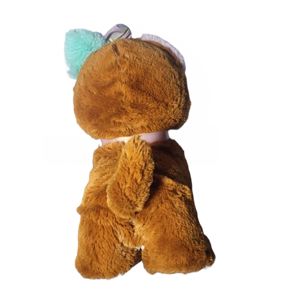 Present Pets Glitter Puppy Cocoa Interactive Plush Dog - Picture 4 of 5